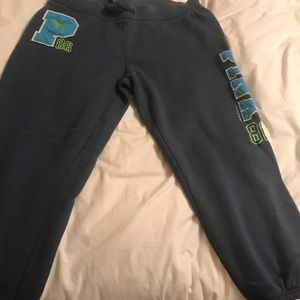 PINK Victoria’s Secret blue sweatpants